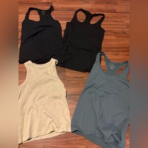 Women's Assorted Tank Tops - Black, Cream, Gray